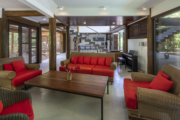 Bah502 - Charming 5 bedroom villa in Boipeba