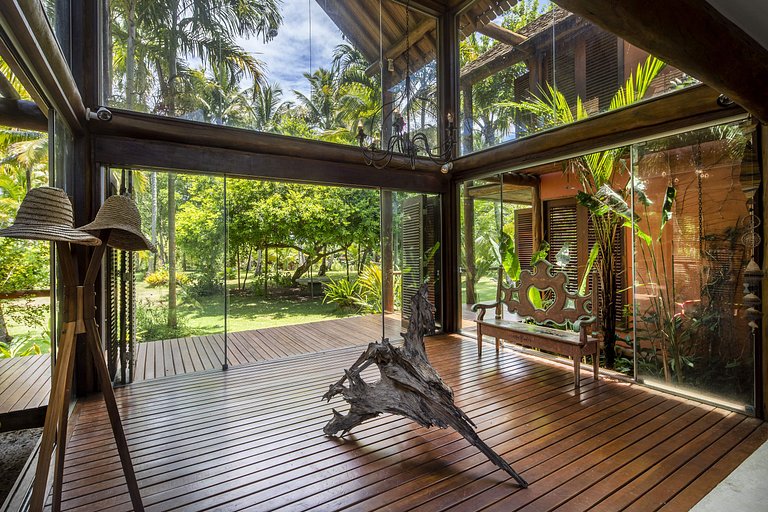 Bah502 - Villa de rêve avec 5 chambres à Boipeba