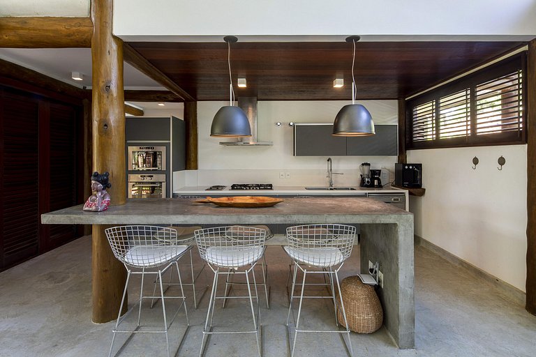 Bah502 - Villa de rêve avec 5 chambres à Boipeba