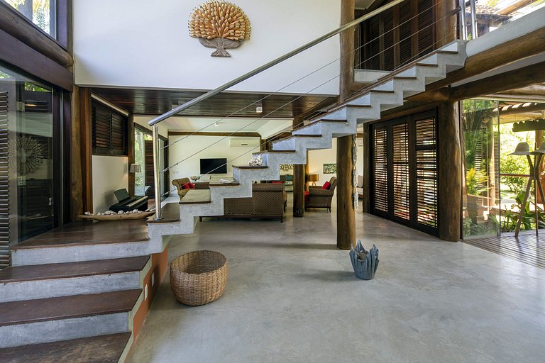 Bah502 - Villa de rêve avec 5 chambres à Boipeba