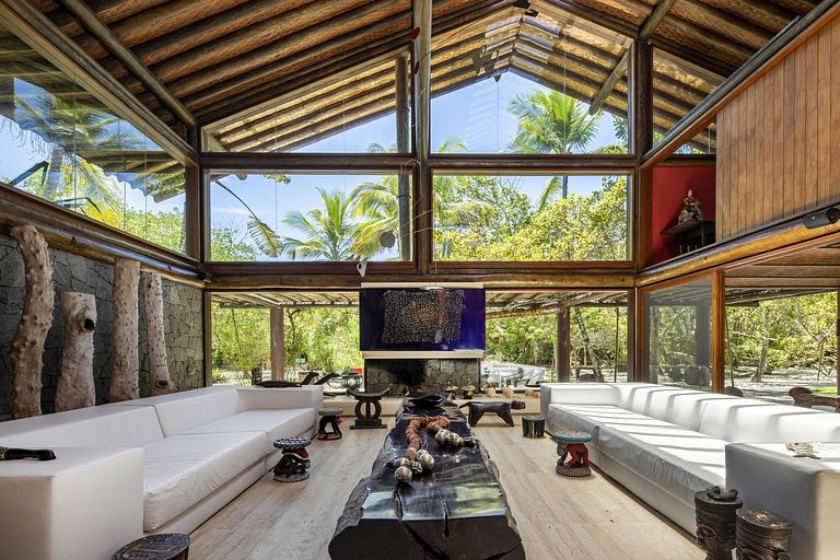 Bah105 - Casa espetacular de 10 suites em Trancoso