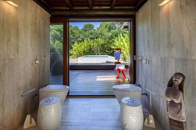 Bah005 - Casa espetacular de 10 suites em Trancoso