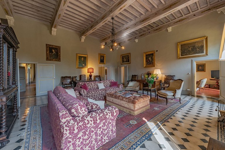 Tus005 - Château dans la région de Sienne