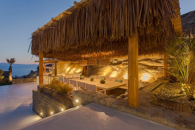 Cyc085 - Villa arriba en la colina en Mykonos