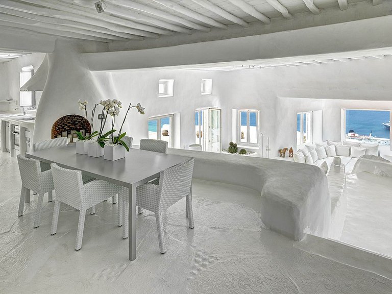 Cyc086 - Villa avec vue sur la mer Égée, Mykonos