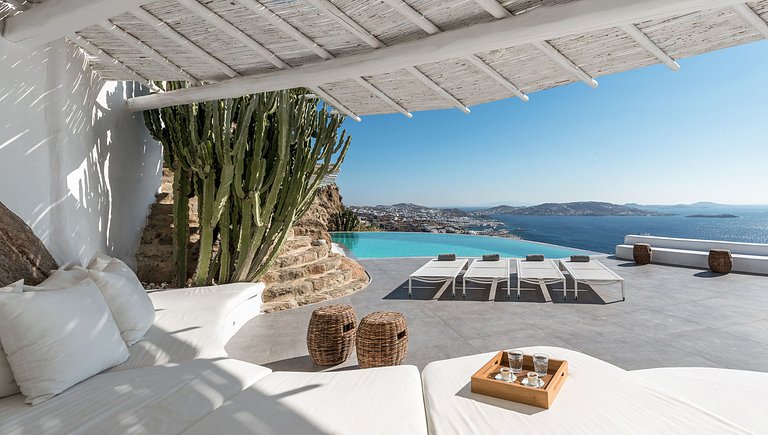Cyc086 - Villa avec vue sur la mer Égée, Mykonos