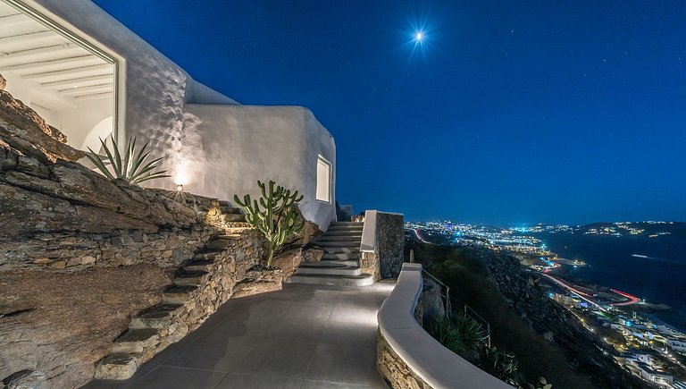 Cyc086 - Villa avec vue sur la mer Égée, Mykonos