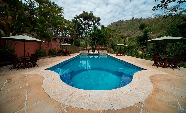 Ita004 - Belle villa à Itaipava pour 24 personnes