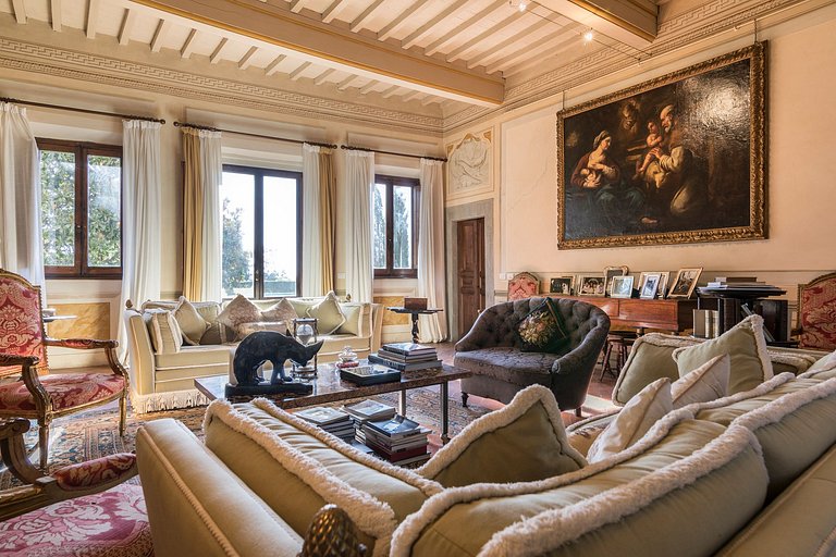 Tus012 - Superb Historical Tuscan Villa