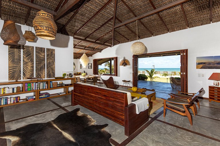 Cea016 - Belle villa de plage de 6 chambres à Guajiru