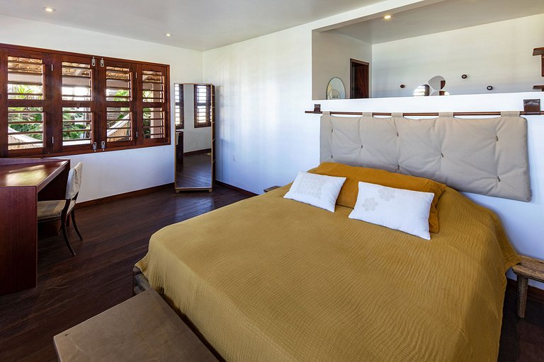 Cea016 - Bela casa de praia de 6 quartos em Guajiru