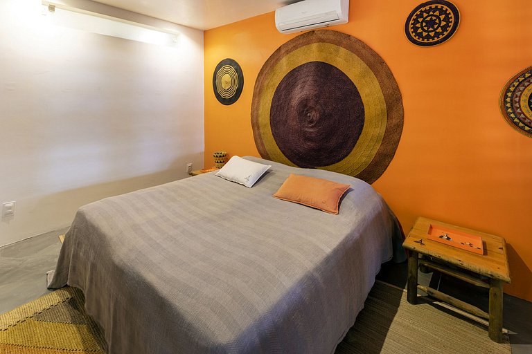 Cea016 - Bela casa de praia de 6 quartos em Guajiru