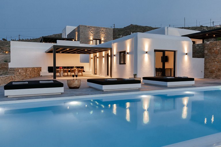 Cyc095 - Villa in Ftelia Beach, Mykonos