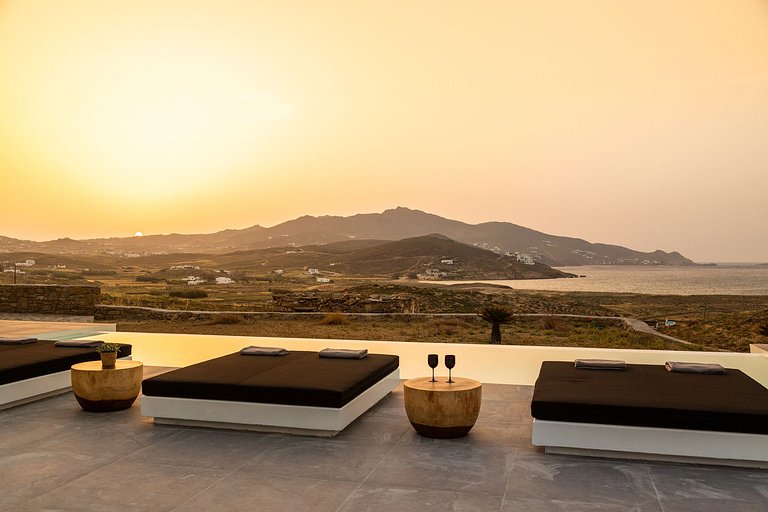 Cyc095 - Villa na Praia de Ftelia, Mykonos