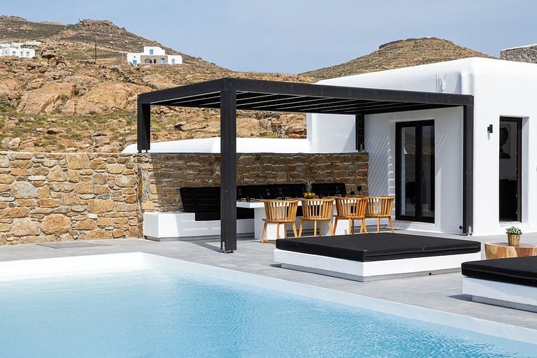 Cyc078 - Villa in Ftelia Beach, Mykonos