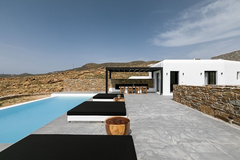 Cyc078 - Villa in Ftelia Beach, Mykonos