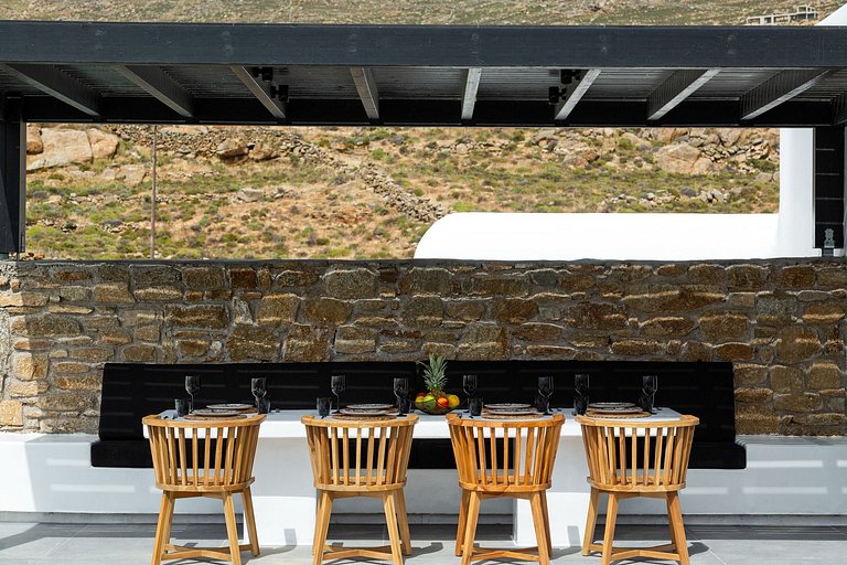 Cyc078 - Villa à Ftelia Beach, Mykonos