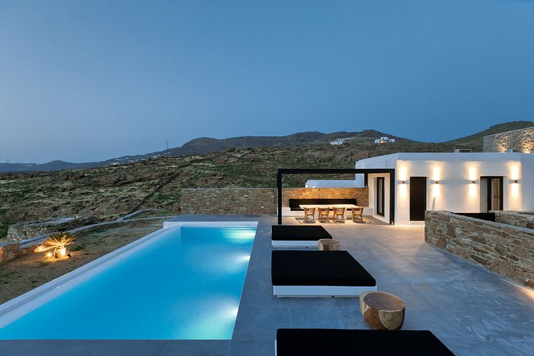 Cyc078 - Villa à Ftelia Beach, Mykonos
