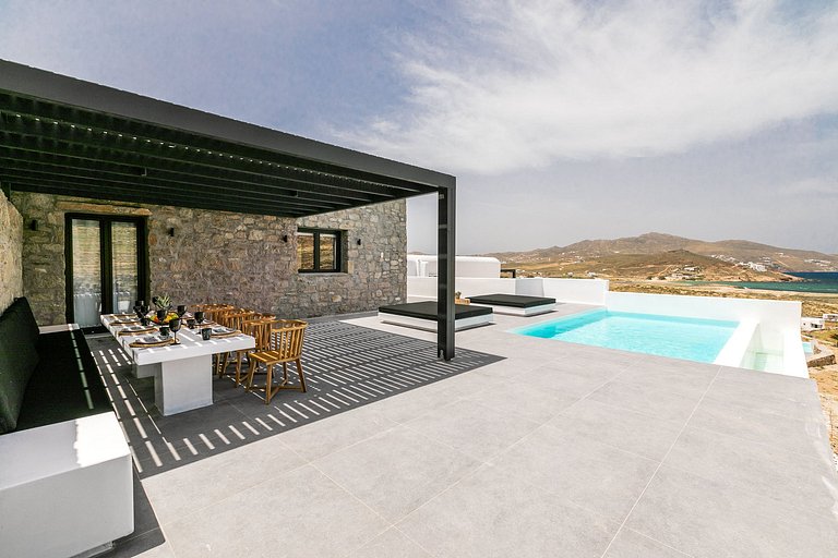 Cyc078 - Villa in Ftelia Beach, Mykonos