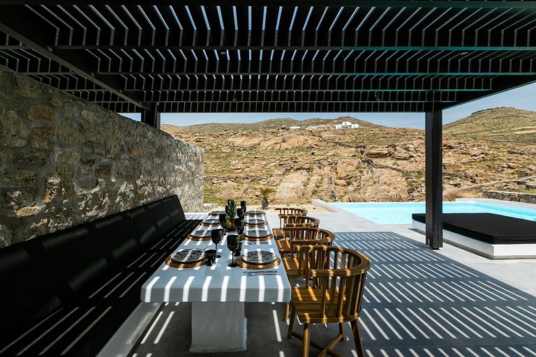 Cyc097 - Villa in Ftelia Beach, Mykonos