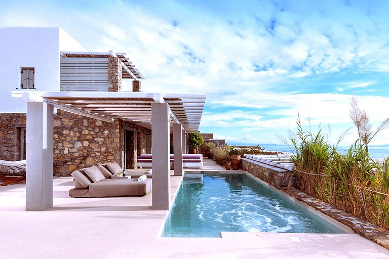 Cyc047 - Villa sur la colline de Kounoupas, Mykonos