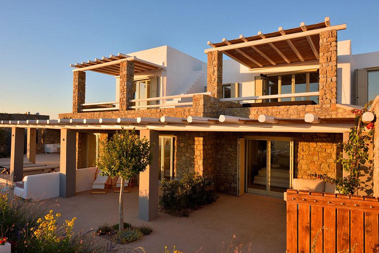 Cyc047 - Villa sur la colline de Kounoupas, Mykonos