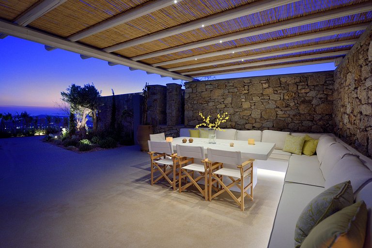 Cyc047 - Villa at Kounoupas Hill, Mykonos