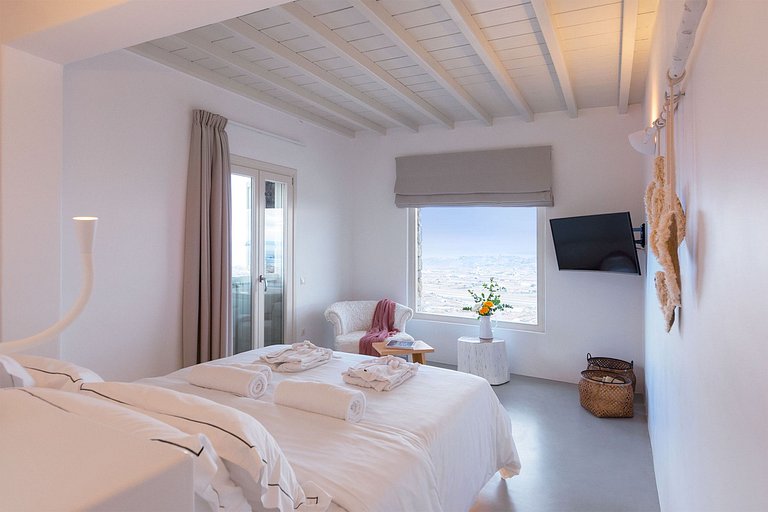 Cyc042 - Villa no topo da colina de Kounoupas, Mykonos
