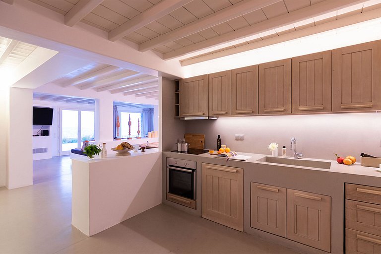 Cyc042 - Villa au sommet de Kounoupas, Mykonos