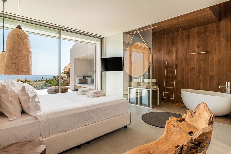 Cyc073 - Villa, modern minimalist style, Mykonos