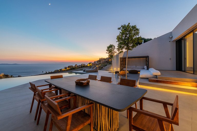Cyc073 - Villa, modern minimalist style, Mykonos
