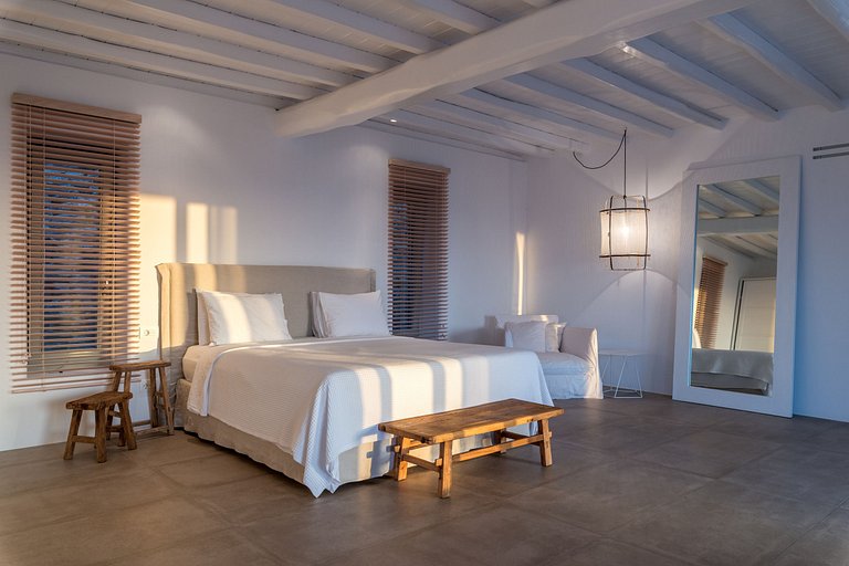 Cyc075 - Elégante villa avec vue sur la mer Égée, Mykonos.