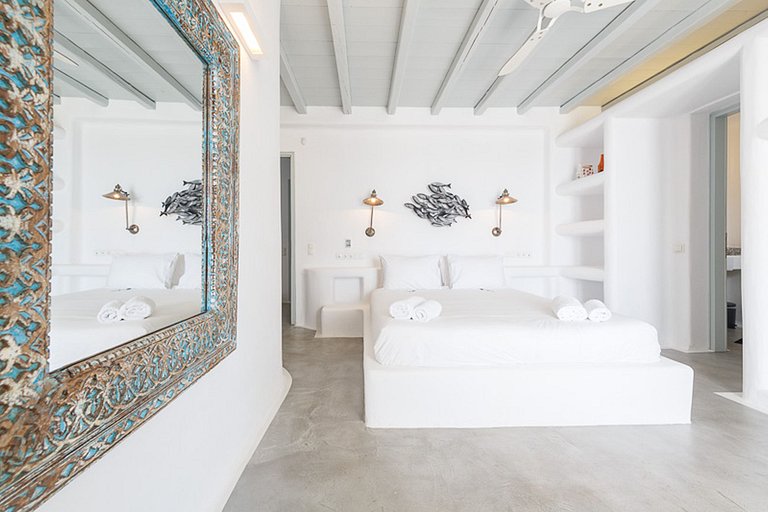 Cyc071 - Villa avec cinéma en plein air à Mykonos