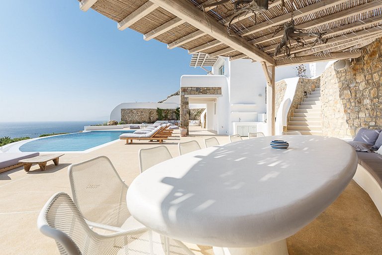 Cyc071 - Villa con cine al aire libre, Mykonos