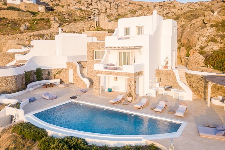 Cyc071 - Villa com Cinema ao ar livre, Mykonos