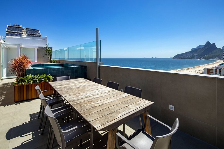 Rio030 - Incroyable penthouse à Ipanema