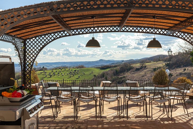 Umb008 - Splendid villa, Umbrian farming estate
