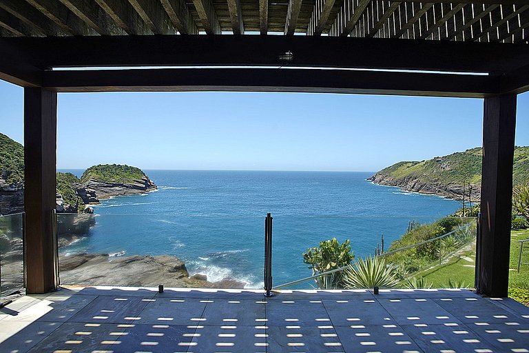 Buz007 - Villa with pool and view of Ferradura beach