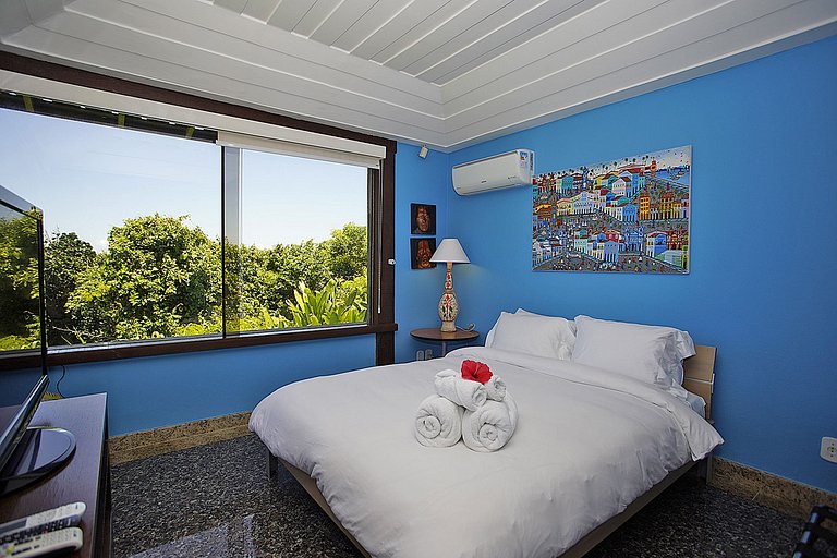 Buz007 - Villa with pool and view of Ferradura beach