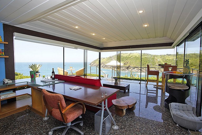 Buz007 - Villa avec piscine et vue sur la plage de Ferradura