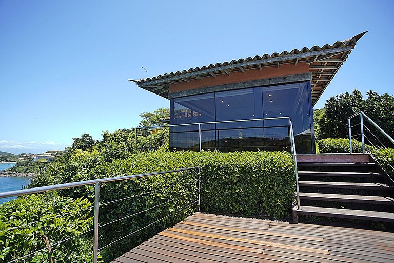 Buz007 - Villa with pool and view of Ferradura beach