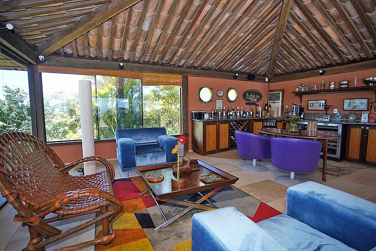 Buz007 - Villa with pool and view of Ferradura beach