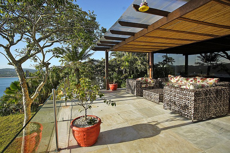 Buz007 - Villa with pool and view of Ferradura beach