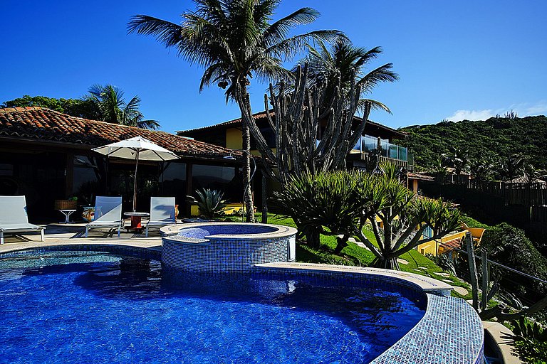 Buz007 - Villa con piscina y vista playa Ferradura