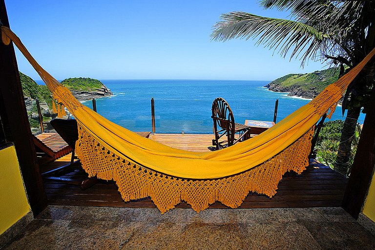 Buz007 - Villa with pool and view of Ferradura beach