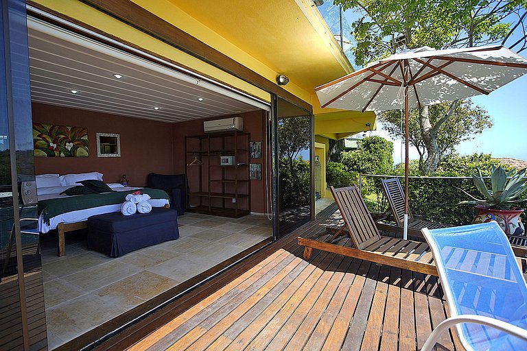 Buz007 - Villa with pool and view of Ferradura beach
