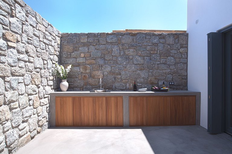 Cyc045 - Villa sur la baie de Kalafatis, Mykonos