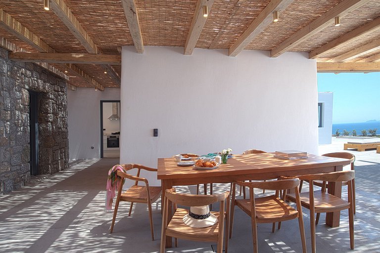 Cyc045 - Villa sur la baie de Kalafatis, Mykonos