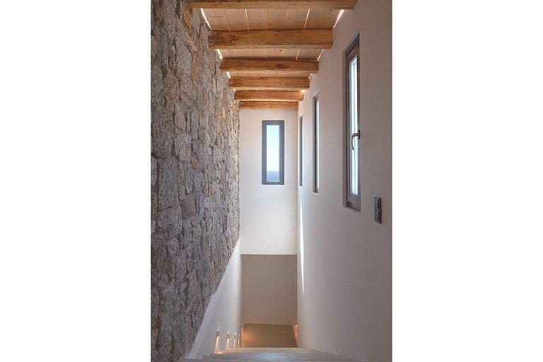 Cyc045 - Villa sur la baie de Kalafatis, Mykonos