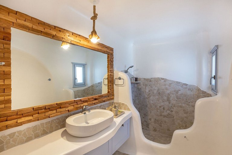 Cyc048 - Villa Multinível em Paraga, Mykonos